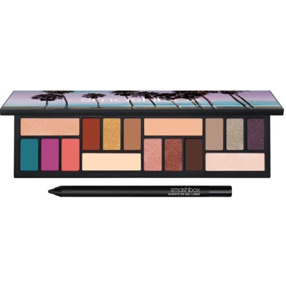 SMASHBOX L.A. Cover Shot Eye Shadow Palette Full Size + Gel Liner Authentic $45
